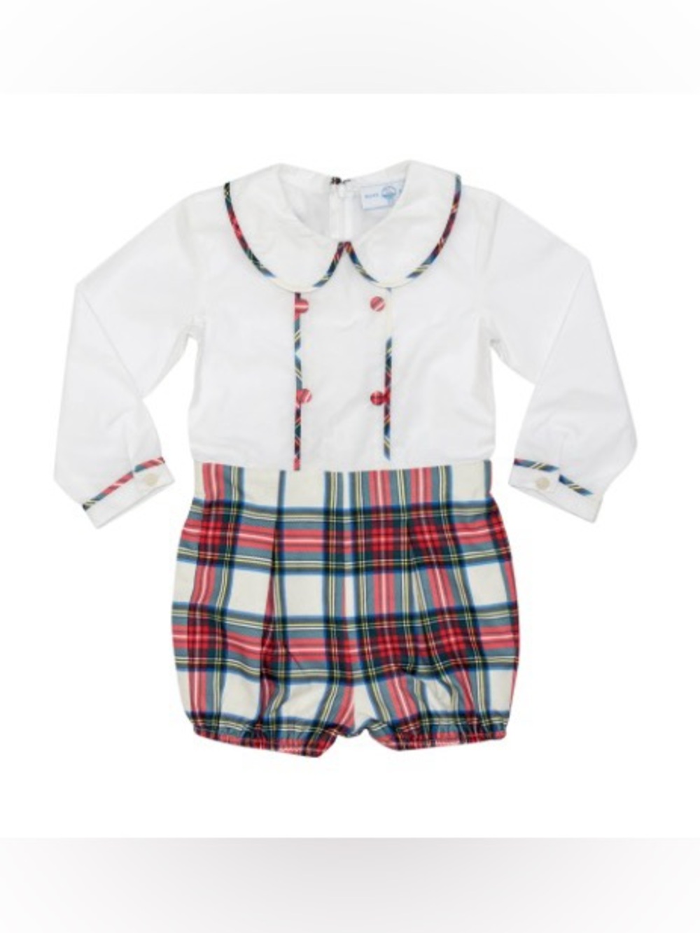 Henry Duvall Long Sleeve Barrett Bubble in Townsend Tartan (Size: 3T) NWOT